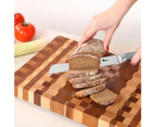 (33cm  Bread Knife) - ORBLUE Stainless Steel Serrated Bread Knife