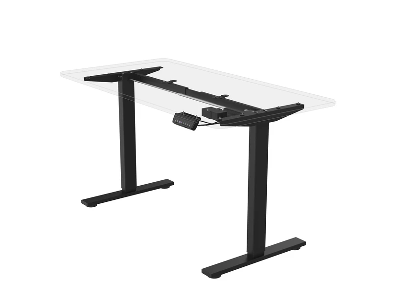 Electric Standing Desk Frame Height Adjustable Motorised Sit Stand Desk Base Workstation Black