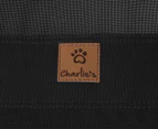 Charlie's Elevated Pet Bed w/ Tent - Black