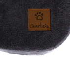 Charlie's 58cm Cat Tree w/ Round House - Charcoal