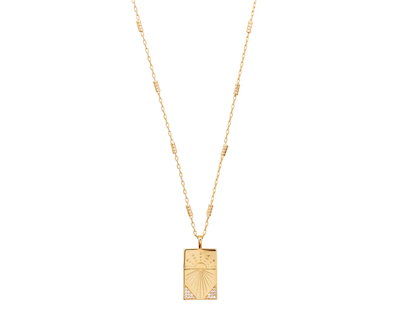 Wanderlust + Co Today Necklace - Gold
