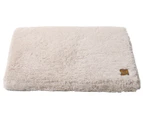 Charlie's Faux Fur Padded Mattress - Beige