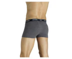 Authentic Bonds Mens Guyfront Trunk Trunks Underwear Shorts Briefs Cotton - Grey/Black