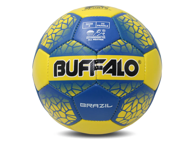 Buffalo Sports Brazil Soccer Ball - Yellow