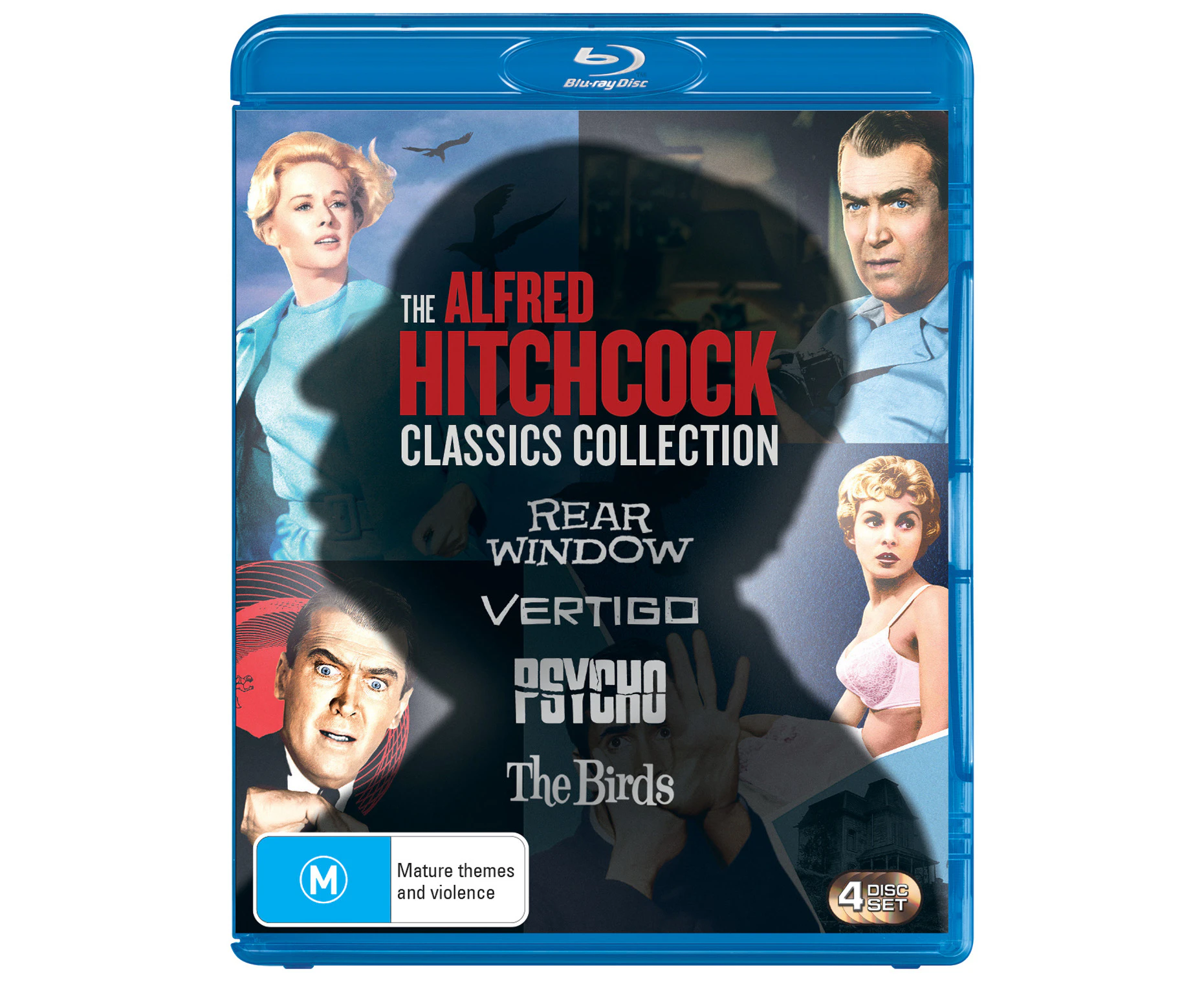 The Alfred Hitchcock Classics Collection Box Set Blu-ray Region B