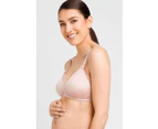 Berlei Womens Comfort Lace Maternity Bra Nude Yxq3 Elastane/Nylon - Nude