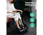 Livemor Foot Massager Shiatsu Massagers Electric Roller Calf Leg Kneading Black