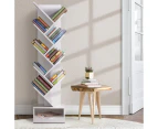 Artiss Tree Bookshelf 9 Tiers - ECHO White