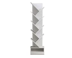 Artiss Tree Bookshelf 9 Tiers - ECHO White