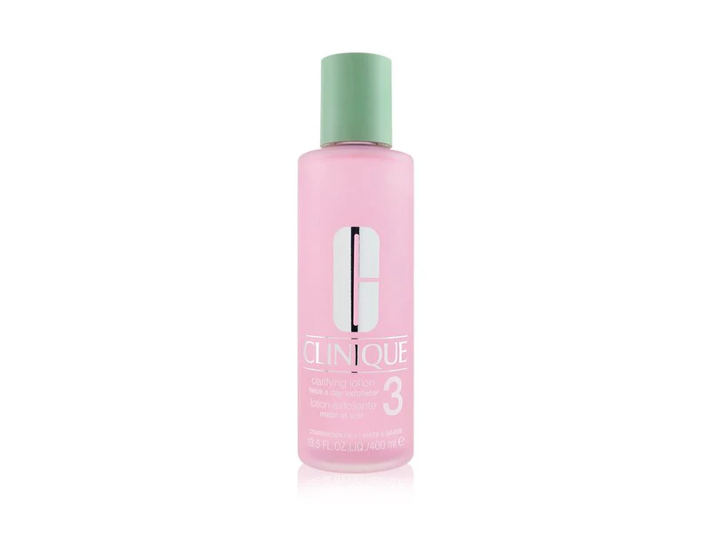 Clinique Clarifying Lotion 3 Twice A Day Exfoliator (Formulated for Asian Skin) 6KKE 400ml/13.5oz