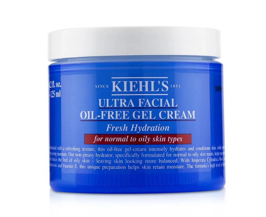 Kiehl's Ultra Facial Oil-Free Gel Cream - For Normal to Oily Skin Types 125ml