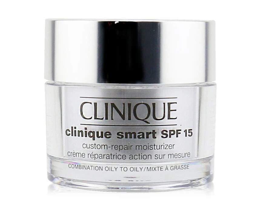 Clinique Smart Broad Spectrum SPF15 Custom Repair Moisturizer Cream For Combination Oily To Oily 50ml