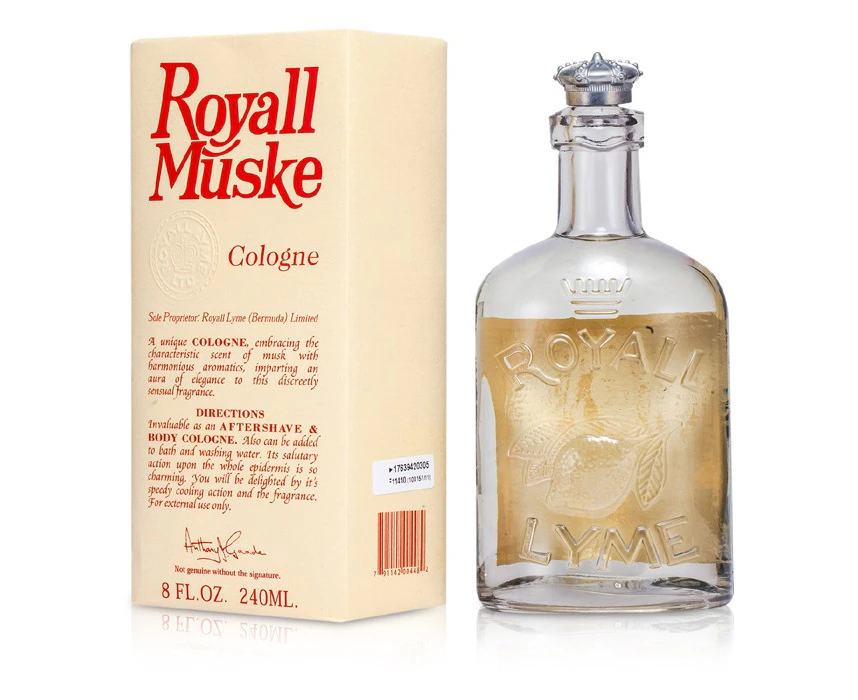 Royall Muske All Purpose Lotion / Cologne By Royall Fragrances 240 ml