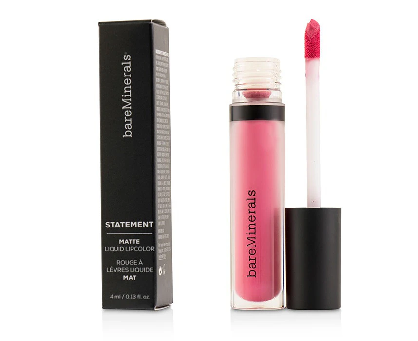 Bareminerals Statement Matte Liquid Lipcolor  0.13oz/4ml New With Box