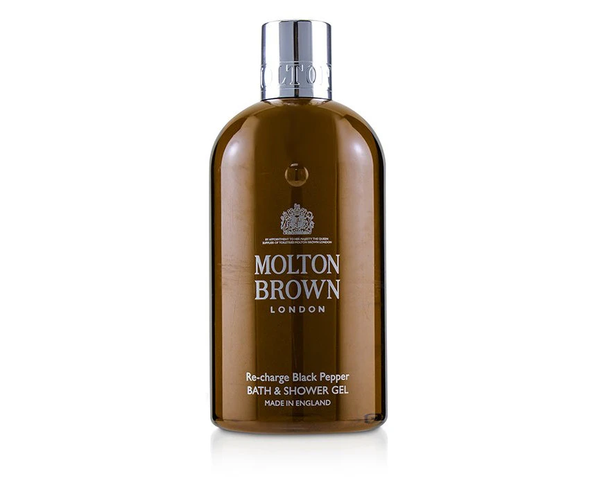 Molton Brown Re Charge Black Pepper Bath & Shower Gel 300ml/10oz