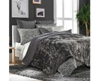 (150cm  x 180cm , Gray) - Chanasya Super Soft Fuzzy Fur Faux Fur Cosy Warm Fluffy Beautiful Colour Variation Print Plush Sherpa Dark Grey Fur Microfiber Th