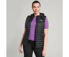 Kathmandu Heli Womens Down Puffer 600 Fill Lightweight Vest  Women's  Puffer Jacket - Black