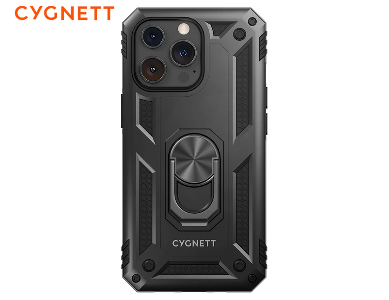Cygnett Rugged Case For iPhone 13 Pro (6.1") - Black