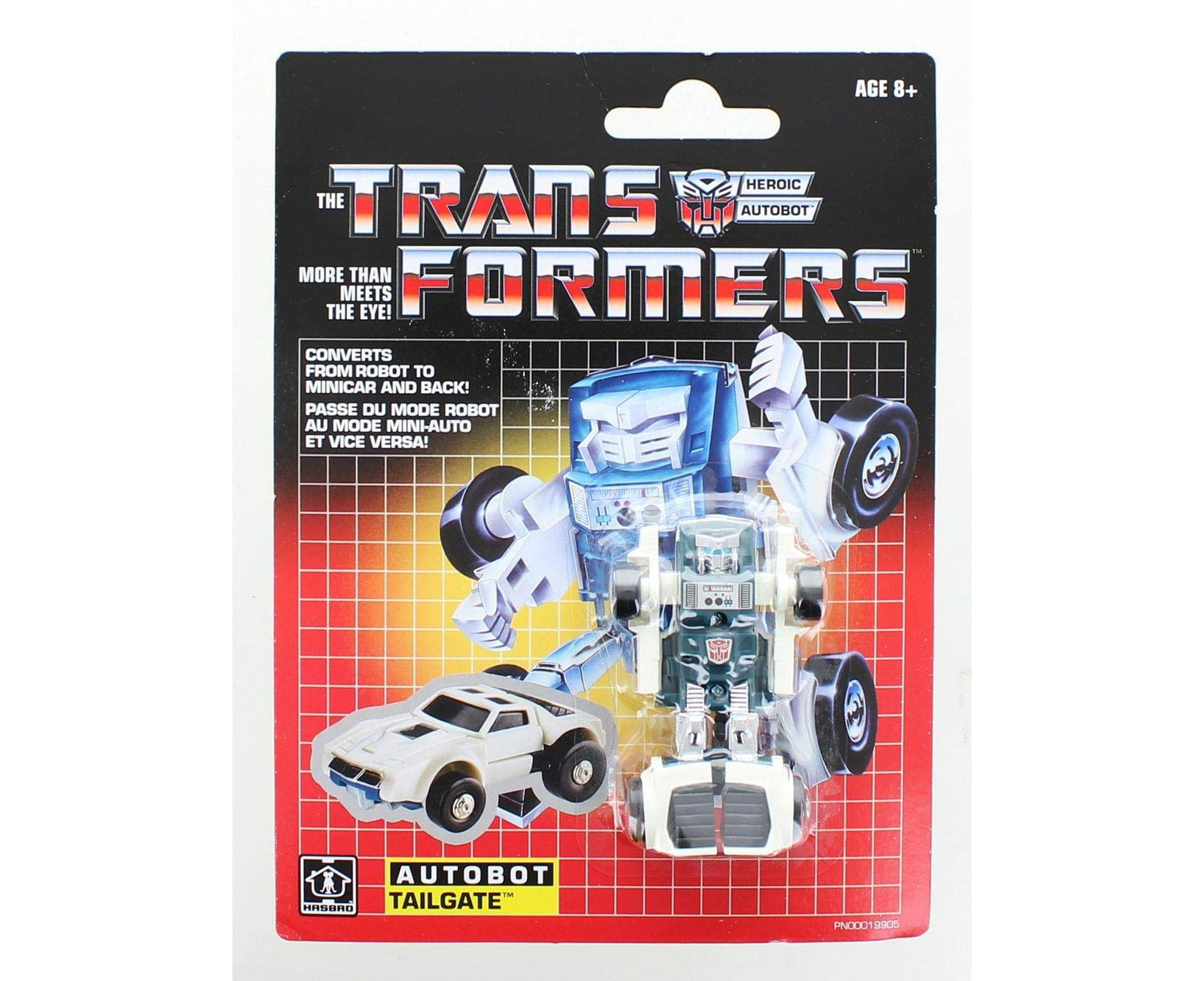 Transformers G1 Reissue Exclusive Heroic Autobot Tailgate 7.6cm Action 