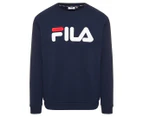 Fila Unisex Classic Fleece Crew Sweatshirt - New Navy