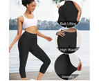 Bonivenshion Women's High Waist Yoga Pants Tummy Control Slimming