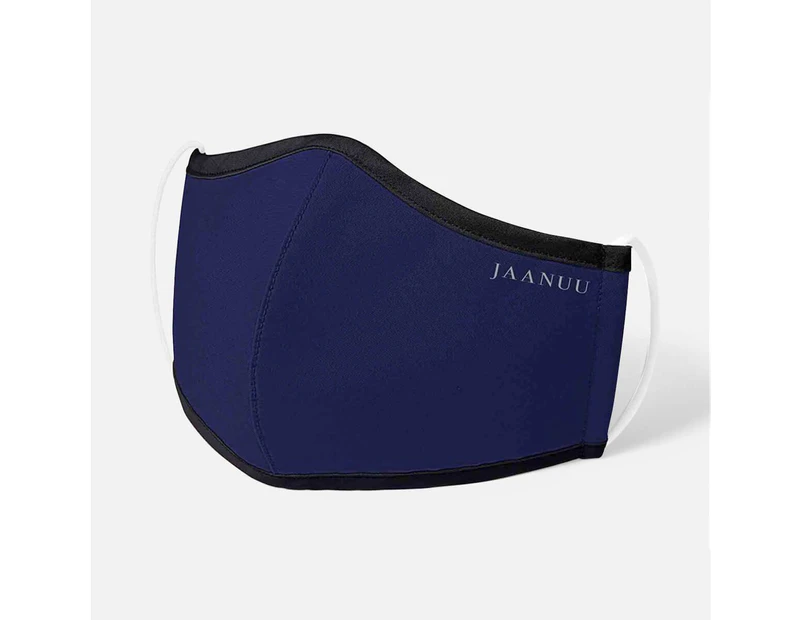 5 Pack Facemasks - Washable, Reusable, Lightweight & Breathable - Navy by Jaanuu