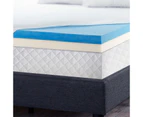 Giselle Bedding Queen Size Dual Layer Cool Gel Memory Foam