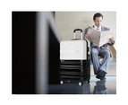 Wanderlite Luggage Sets Suitcase TSA Travel Hard Case Lightweight PC Black