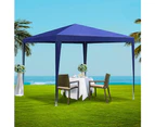 Istahut Gazebo 3x3m Tent Marquee Party Wedding Event Canopy Camping Blue