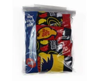 New Boys Kids Official Afl Underwear 4 Pack Briefs Boy Sizes 2-8 Cotton - Multicoloured Adelaide Crows