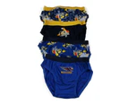 New Boys Kids Official Afl Underwear 4 Pack Briefs Boy Sizes 2-8 Cotton - Multicoloured West Coast Eagles