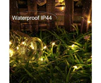 200LED Solar Powered String Fairy Light for Outdoor Decoration - White