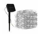 200LED Solar Powered String Fairy Light for Outdoor Decoration - White