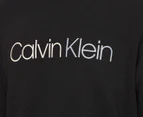 Calvin Klein Men's Immerge Long Sleeve Sleep Crew - Black