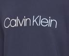 Calvin Klein Men's Immerge Long Sleeve Sleep Crew - Mood Indigo Blue 4