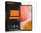 [2 PACK] Samsung Galaxy S20 FE 5G Screen Protector Tempered Glass Screen Protector Guard (Clear) - Case Friendly