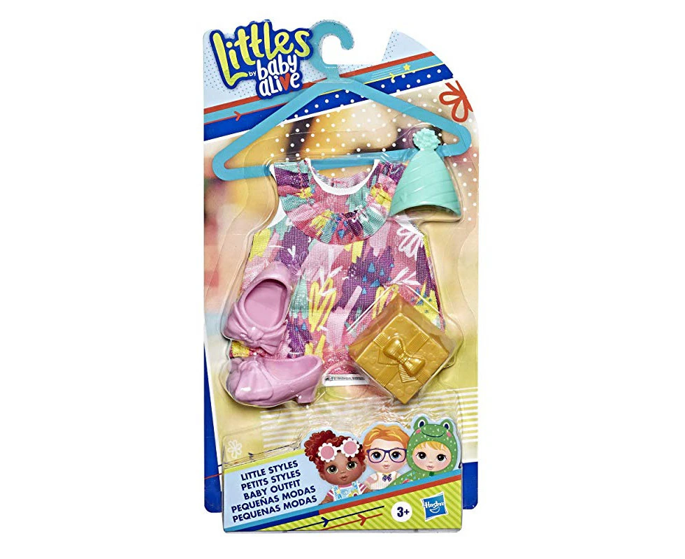 Baby Alive Littles, Little Styles Birthday Party Outfit for Littles Dolls