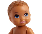 Doll Baby Brunette | Mattel FHY78 | Babysitter Inc. | Family Sister Barbie