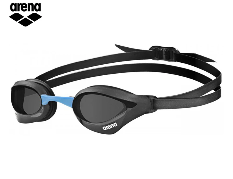 Arena Cobra Core Swipe Goggles - Smoke/Black/Blue