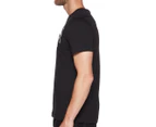 Puma Men's Essential Logo Tee / T-Shirt / Tshirt - Puma Black/White