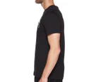 Puma Men's Essential Logo Tee / T-Shirt / Tshirt - Black/White