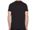 Puma Men's Essential Logo Tee / T-Shirt / Tshirt - Puma Black/White