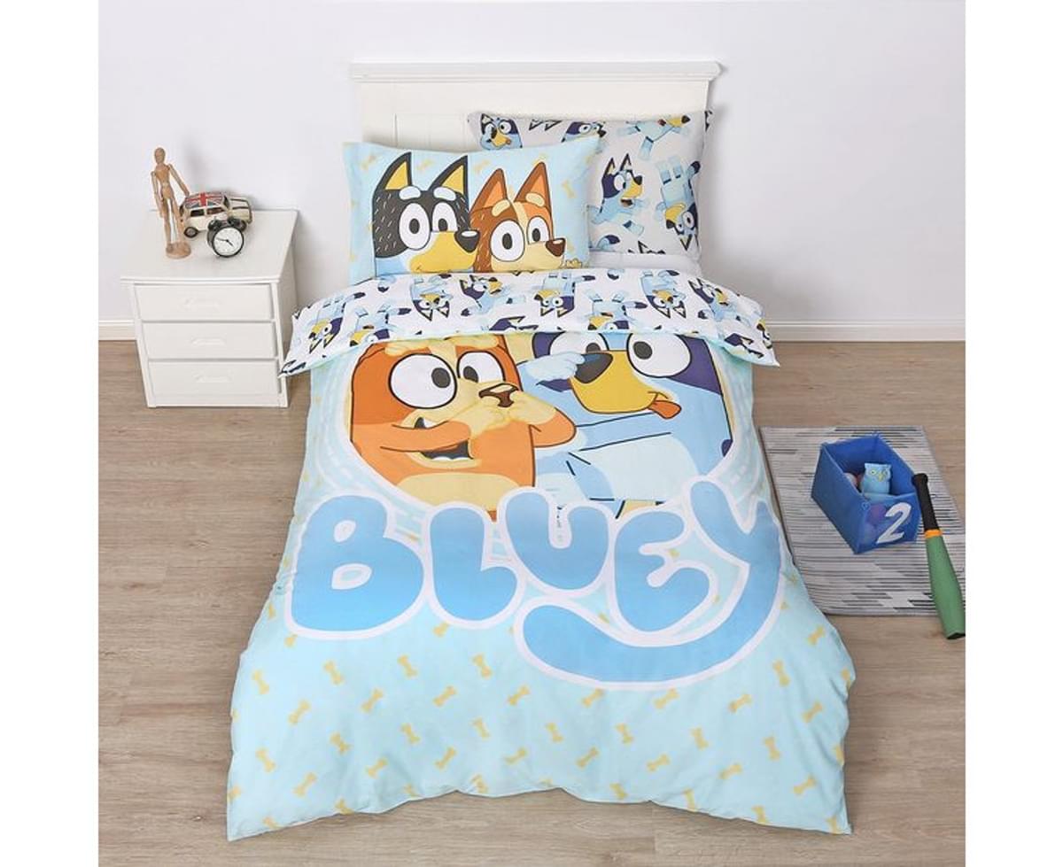 target bluey doona cover