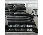 Ambrose Silver Quilt Cover Set
