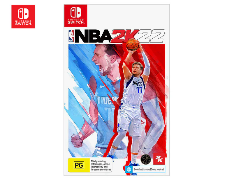 Nintendo Switch NBA 2K22 Game