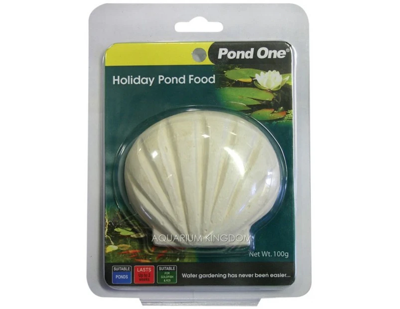 Holiday Fish Food Block - 100g (Pond One)