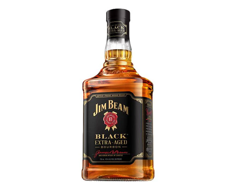 Jim Beam Black Extra-Aged Kentucky Straight Bourbon Whiskey 700mL