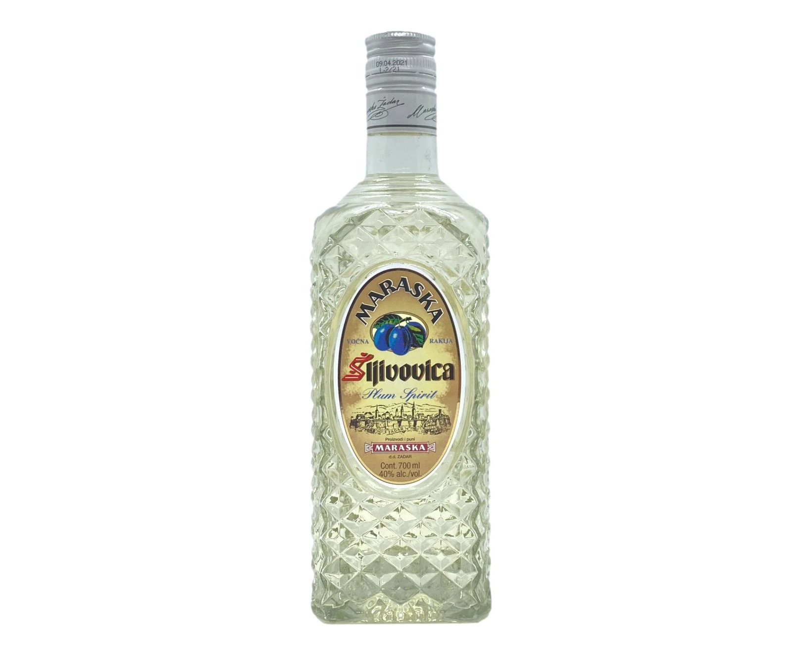 Maraska Sljivovica Plum Spirit 700mL