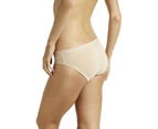 Bonds New Ladies Womens Cottontails Bikini Cotton Underwear Panties Undies Cotton/Elastane - Foundation - taupe