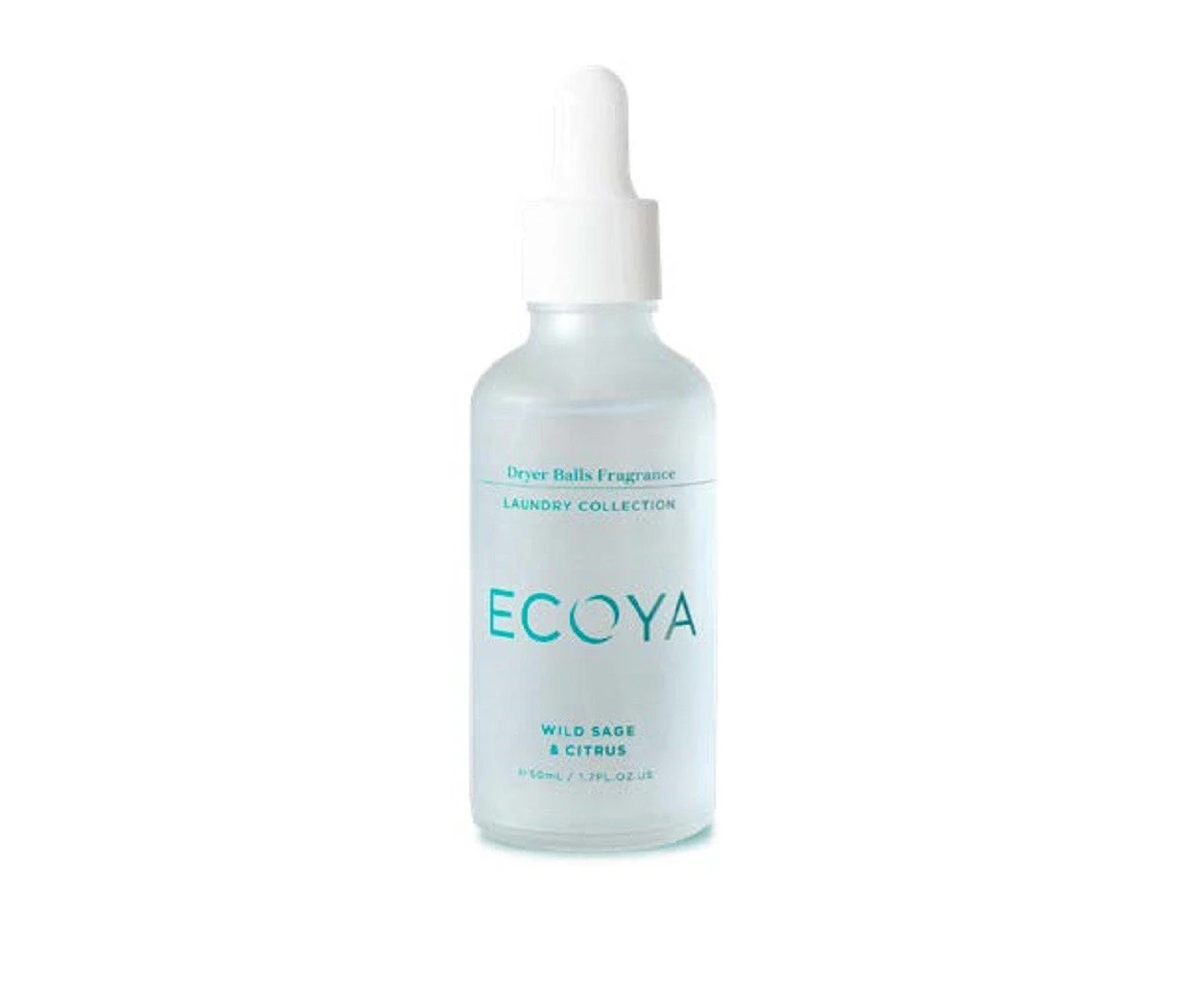 Ecoya Laundry Collection - Fragrance Dropper 50ml - Wild Sage & Citrus